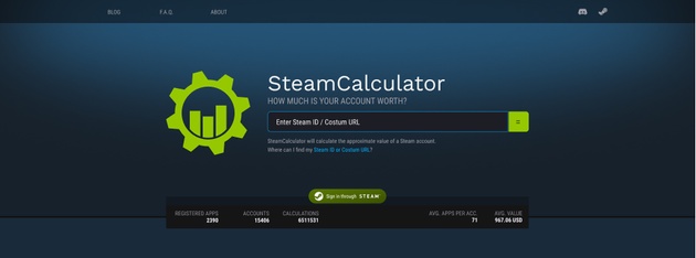SteamCalculator - 2018-current SteamCalculator - 2018-current
